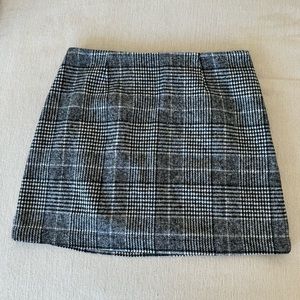 Plaid skirt